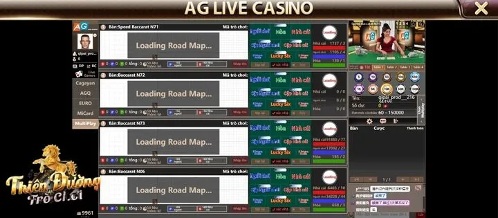 Ưu điểm của AG Live Casino TDTC là gì?