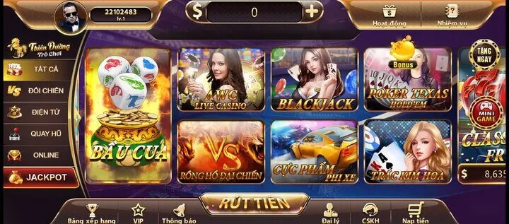 Các bước tham gia cá cược tại AWC Live Casino TDTC