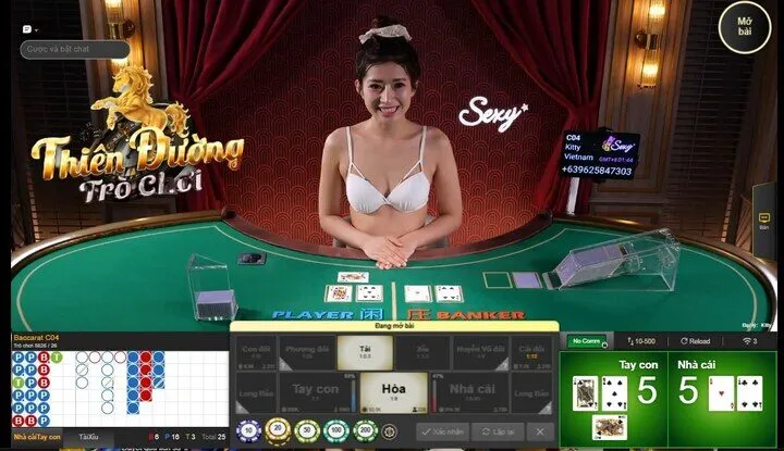 Các bước tham gia cá cược tại AWC Live Casino TDTC