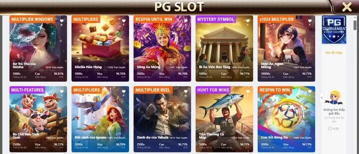 Lý do PG Slot TDTC luôn nằm trong top game hay