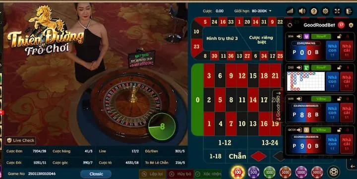 Tựa game Roulette tại Dreaming Gaming TDTC