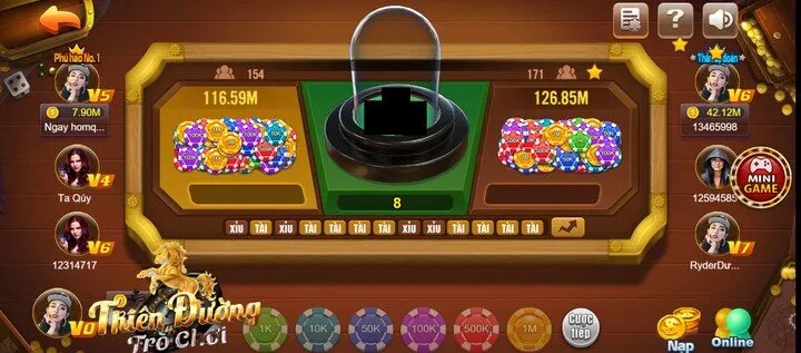 Thông tin về game tài xỉu TDTC