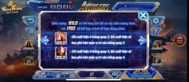 Luật chơi Avengers TDTC chi tiết nhất