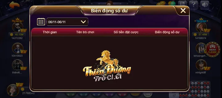 Quyền lợi khi chơi game xóc đĩa TDTC